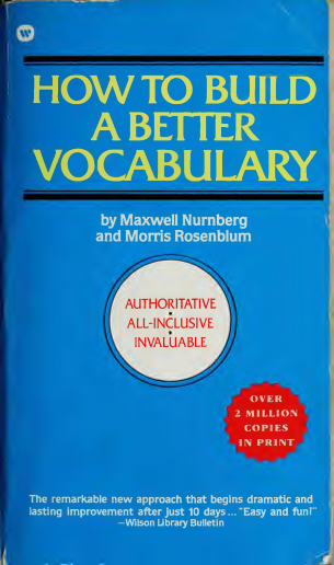 How to Build a Better Vocabulary