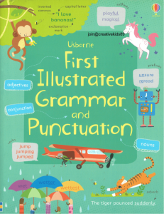 First illustrated grammar and punctuation